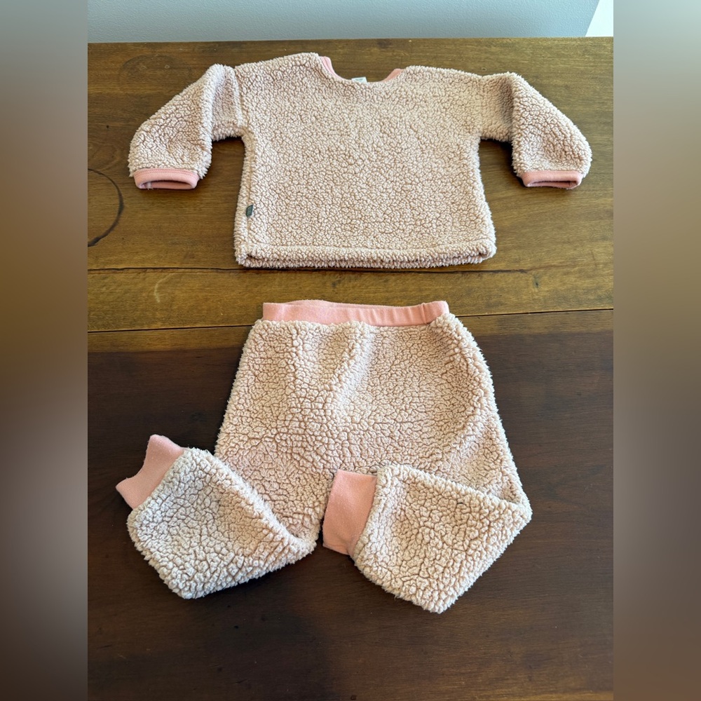Gerber Pink Fleece Kids Pajamas
